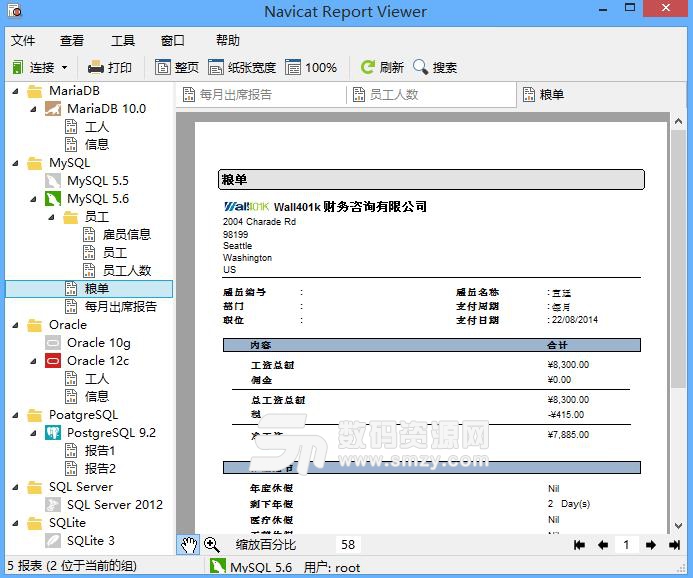 Navicat Report ViewerWin10版图片