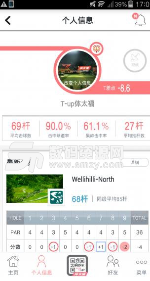 体太福APP安卓版(高尔夫运动资讯) v1.3.5 手机版