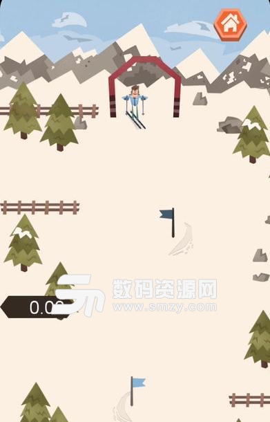 滑雪下山手游安卓版(休闲滑雪大冒险游戏) v1.4.1 手机版