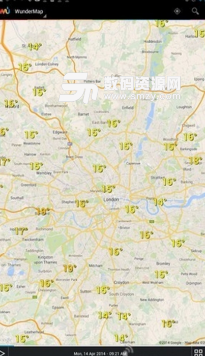 Weather Underground手机版(最精准的天气app) v 5.11 安卓版