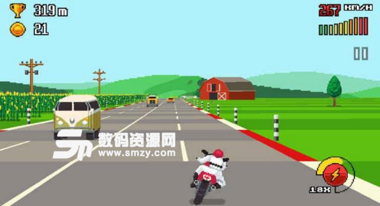 Retro Highway中文内购版(复古公路赛游戏) v1.2 安卓手机版