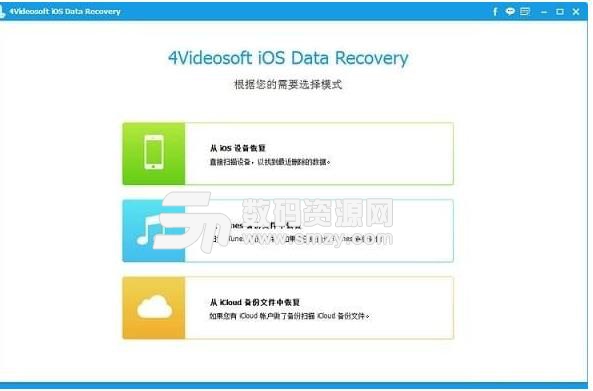 4Videosoft iOS Data Recovery