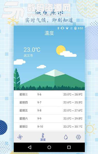 掌上天气快报安卓最新版(天气资讯) v1.1 手机版 