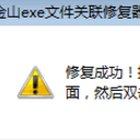 金山exe文件关联修复器