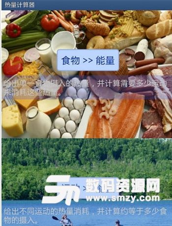 熱量計算手機最新版(計算食物熱量的減肥軟件) v1.1 安卓app