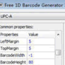 Free 1D Barcode Generator