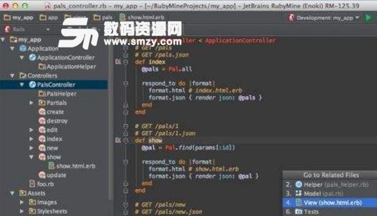 使用RubyMine改字体的方法图片