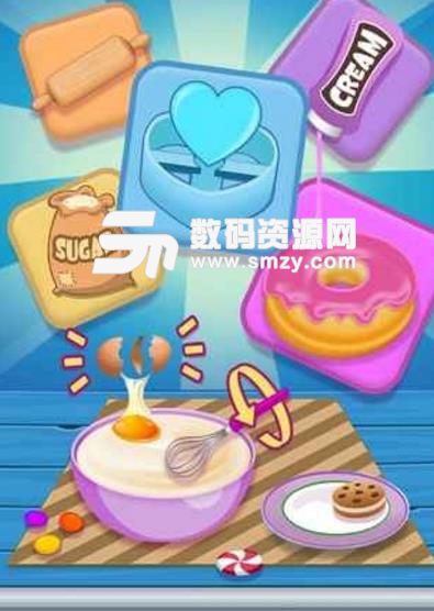 烹饪甜甜圈手游安卓版(休闲模拟烹饪经营游戏) v1.1 手机版