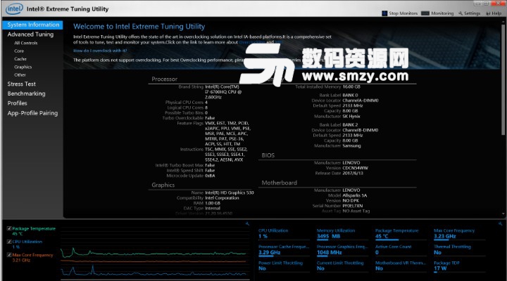 Intel Extreme Tuning Utility中文版