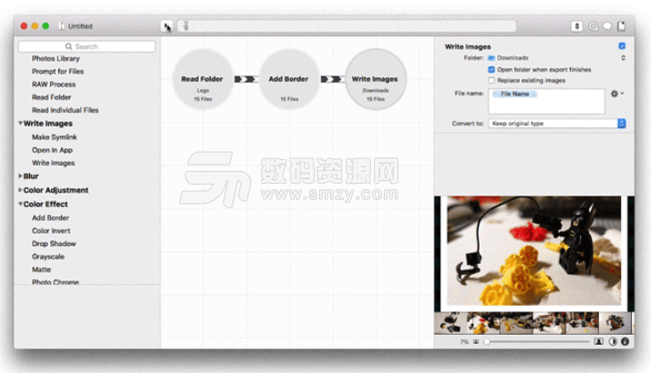 Mac Retrobatch批量水印添加以及图片编辑方法组合