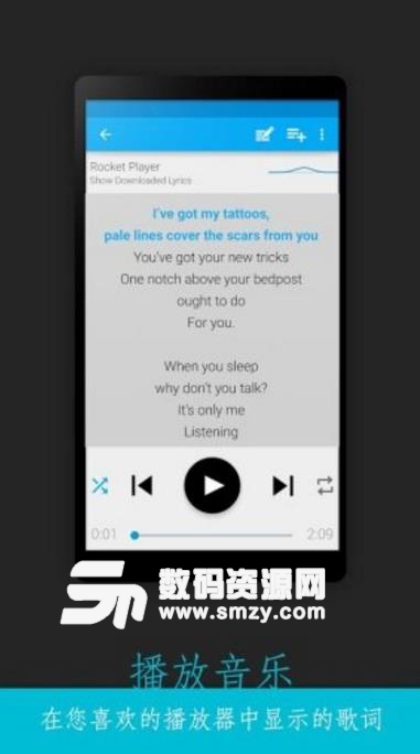 lyrics app插件中文手机版(音乐播放器歌词显示插件) v1.7.28 安卓版
