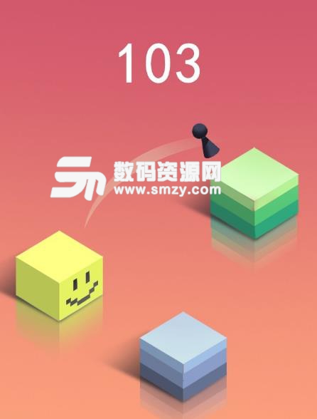弹跳狂热运动会手游中文版(类似微信跳一跳) v1.10 安卓版