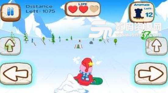 河馬佩奇滑雪大冒險手機版(動作滑雪手遊) v1.2.4 安卓版