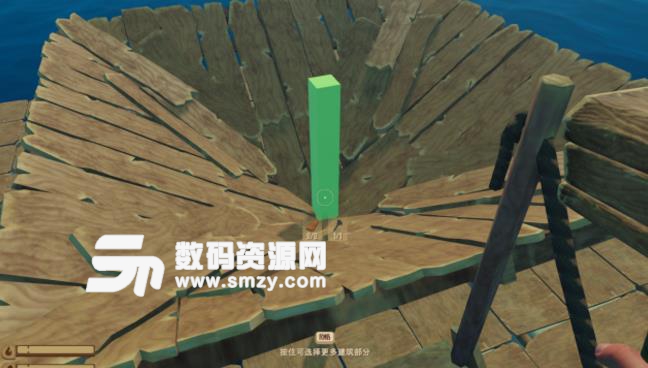 木筏求生Raft浮空建筑怎么建造体验