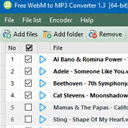WebM转换MP3格式工具