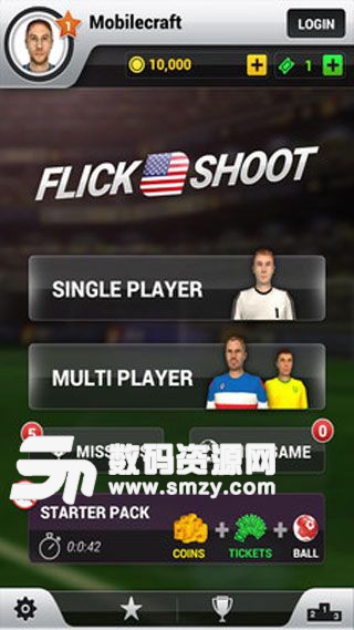 指尖足球美国手机版(世界杯竞技比赛) v1.0 安卓版