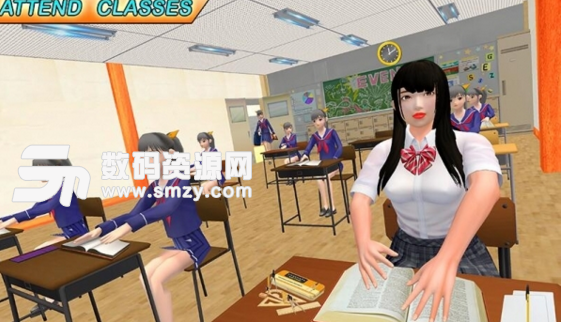 高中乐趣虚拟女孩手游(校园休闲模拟类手游) v1.0 安卓版