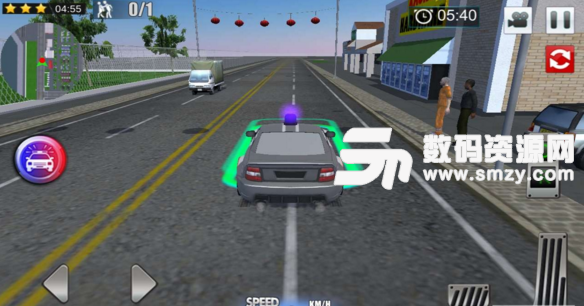唐人街警车赛车手机版(趣味竞速类游戏) v1.5 安卓免费版