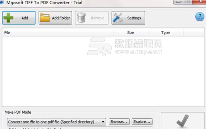 Mgosoft TIFF To PDF Converter