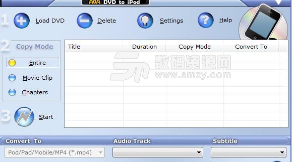 AoA DVD to iPod Converter免费版