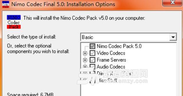 Nimo Codec Pack最新版