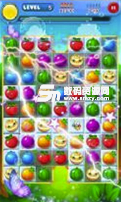 粉碎水果乐园安卓手机版(三消益智休闲游戏) v1.1 官方版