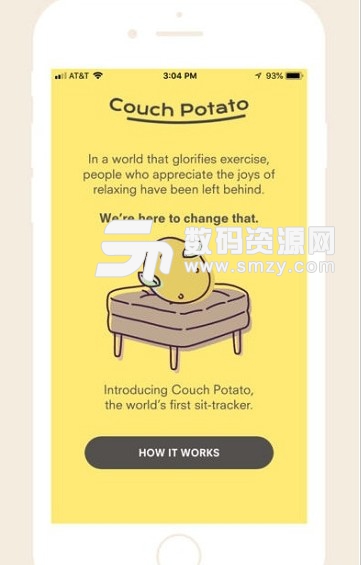 Couch Potato app(久坐计时统计) v1.3 苹果版
