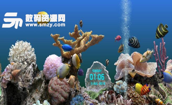 動態魚水族箱屏保