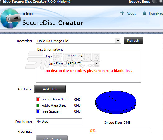 idoo Secure Disc Creator完美版截圖