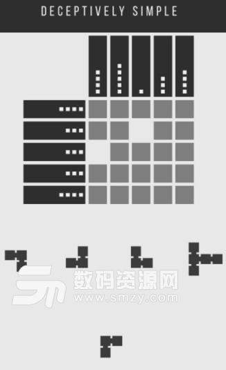 黑白拼图shapeuku手游(休闲拼图游戏) v1.1 安卓手机版