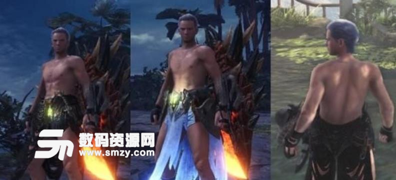 怪物獵人世界勁霸男裝MOD