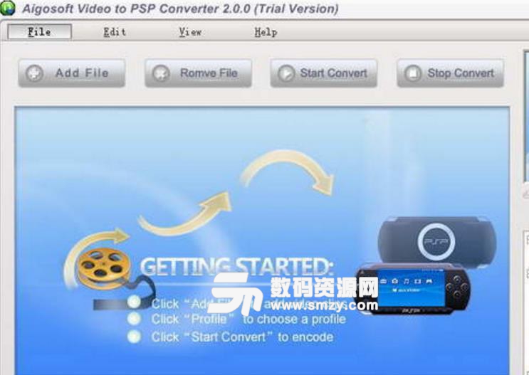 Aigo Video to PSP Converter免費版