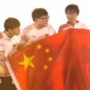 LOL亚运会举国旗握手GIF表情包