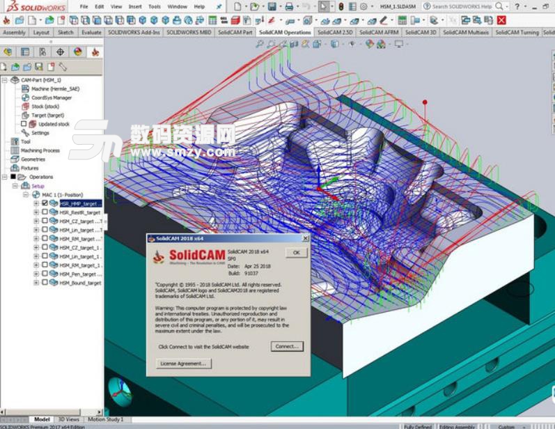 SolidCAM 2018 SP2破解版