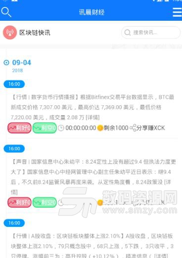 讯晨财经手机版(金融财经资讯阅读) v1.6.1 安卓版