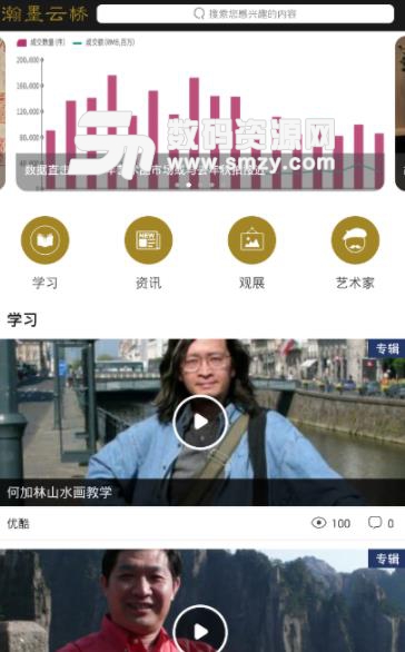 瀚墨云桥最新版(艺术品资讯阅读) v1.1.0 安卓版