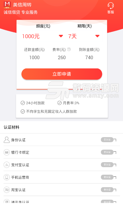 美信周转app(借贷新口子) v1.5 安卓版