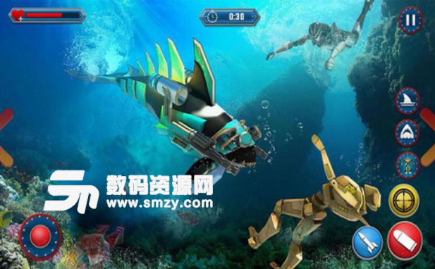 鲨鱼变形金刚大战手机安卓版(全新的机器格斗快感) v1.2.5 最新版