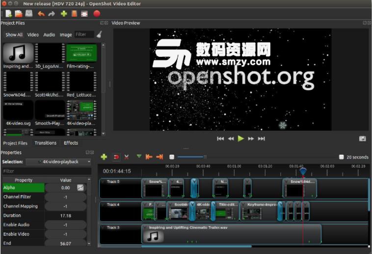 OpenShot Video Editor完美版下载