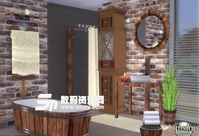 模拟人生4木制浴室创作集补丁最新版
