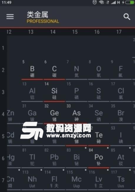 Periodic Table安卓版(元素周期表学习工具) v0.2.46 专业版