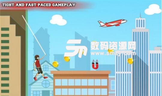 绳索飞行镇安卓版(休闲益智手游) v1.1 免费版