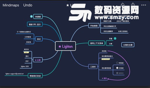 lighten思维导图手机版(加星标强调主题) v1.2 安卓版