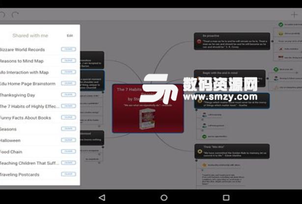 mindomo思维导图APP安卓版(思维导图模板) v2.7.0228 手机版