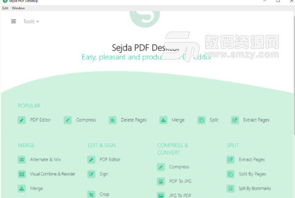 Sejda PDF Desktop免费版图片