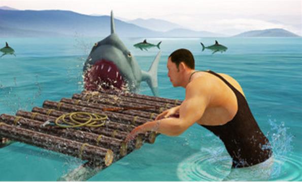 木筏生存进化手游(来和嗜血的鲨鱼们搏斗) v1.1 安卓版