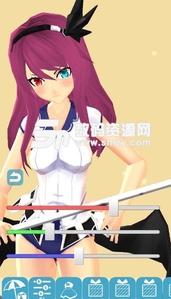 3D少女sasha手游(少女模拟) v1.0 安卓版