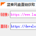 藍奏網盤直鏈獲取軟件免費版