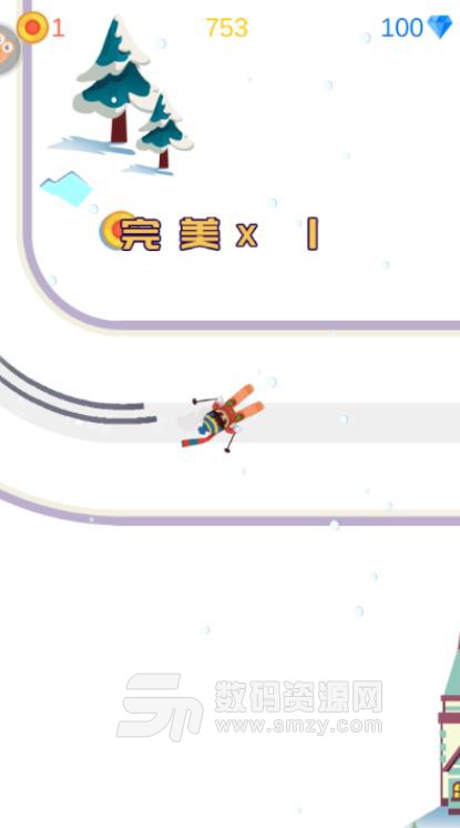 迷你滑雪达人九游版(指尖滑雪) v1.1.4 安卓手机版