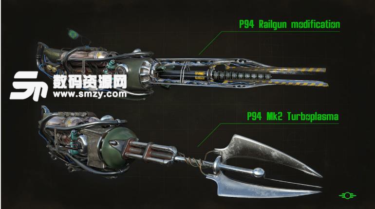 輻射4經典等離子脈衝武器溫徹斯特94MOD